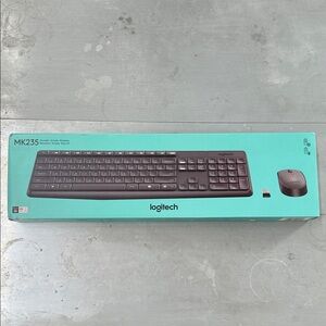Logitech MK235 Wireless Keyboard and Mouse - New In Box